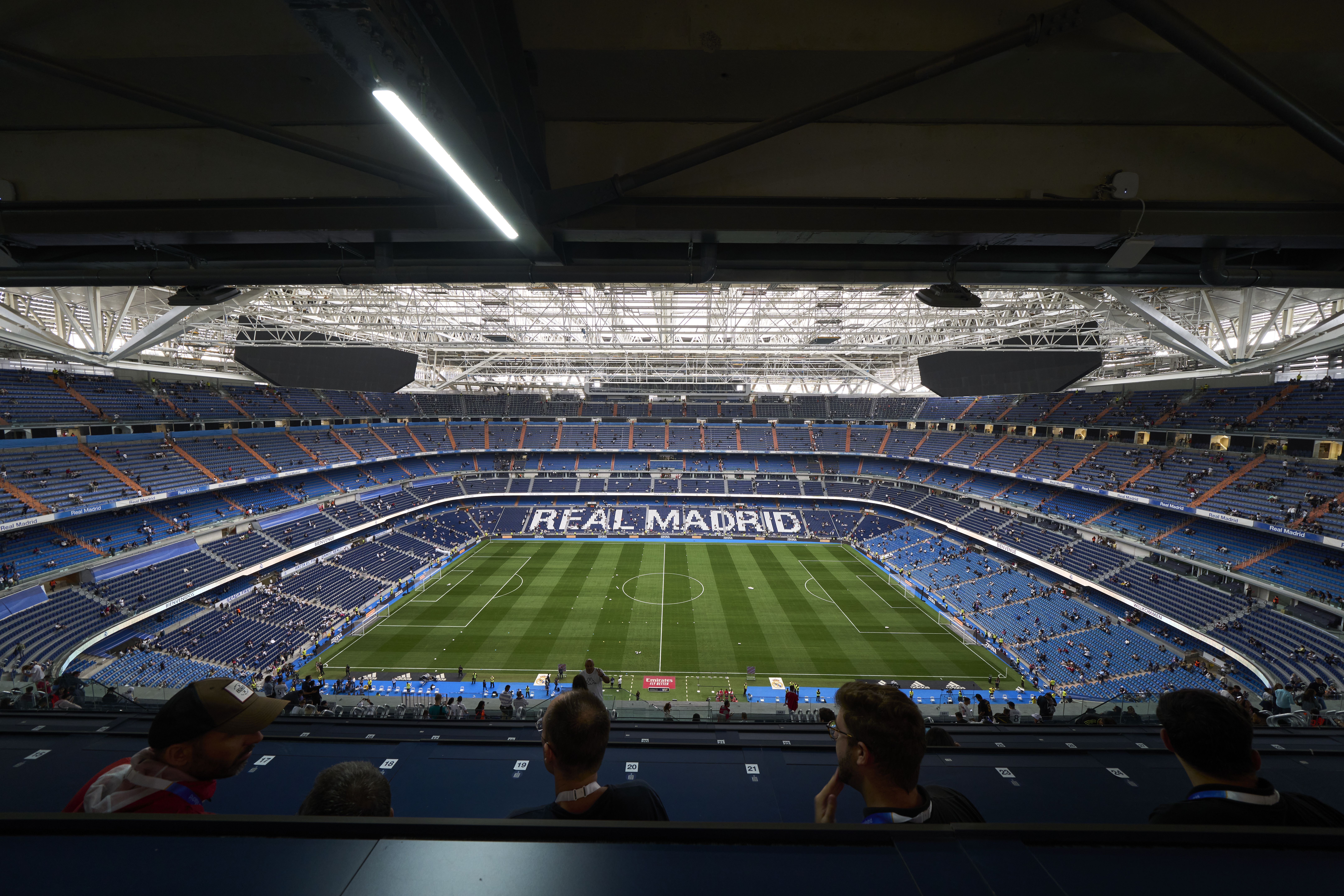 Real Madrid e Barcelona no Santiago Bernabéu