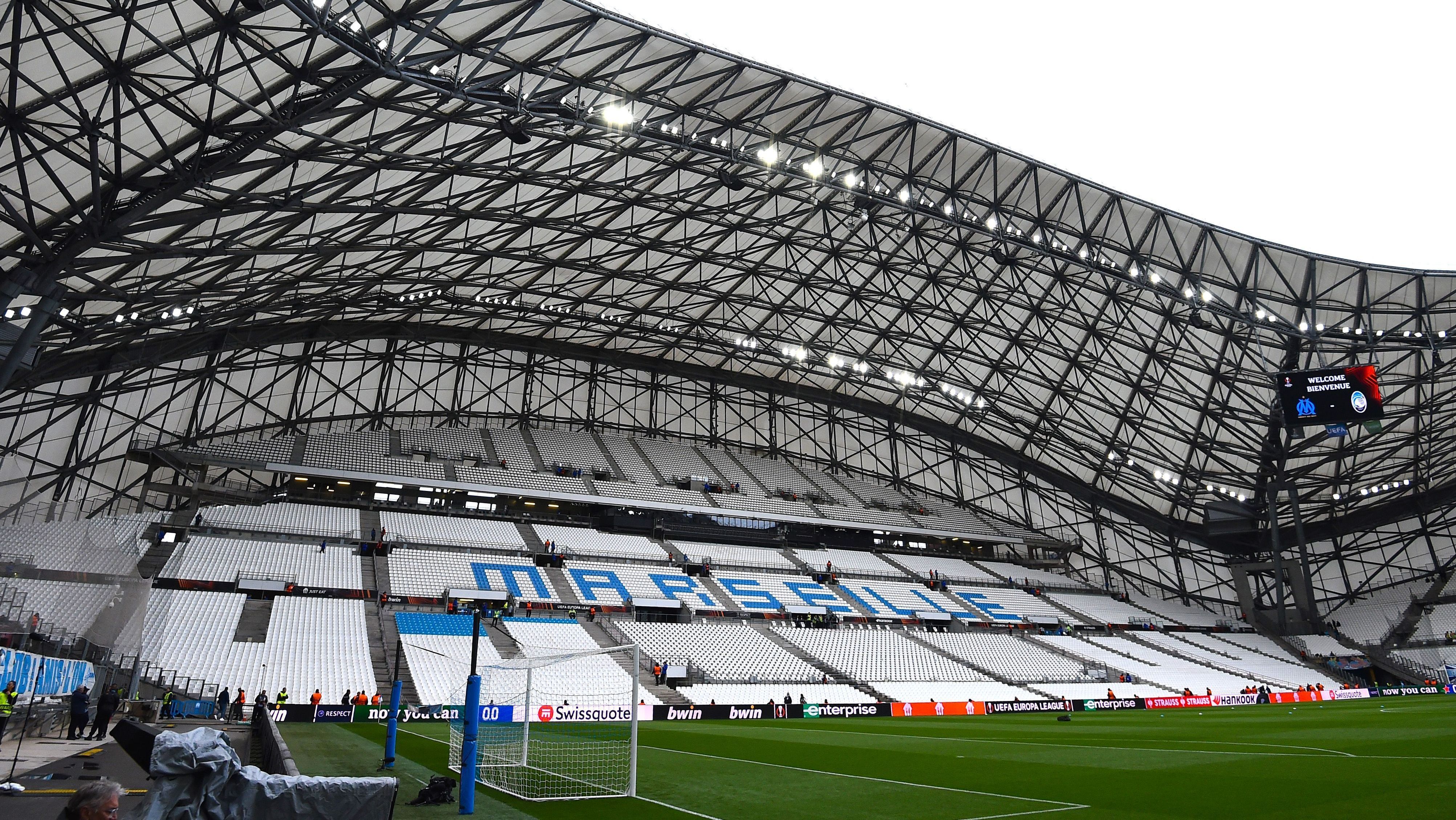 Estádio Vélodrome em Marselha