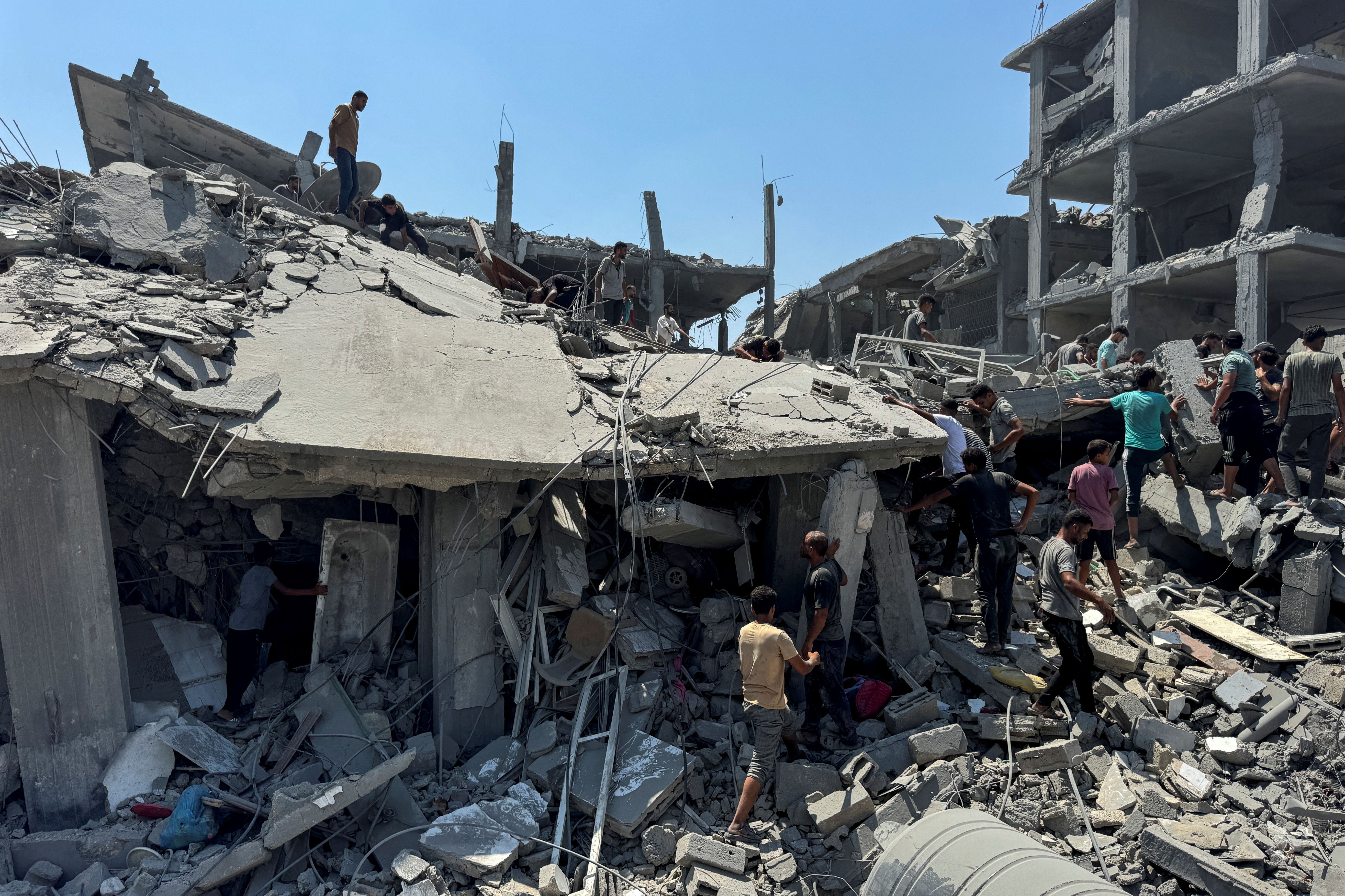 Imagem ilustrativa da situação em Gaza